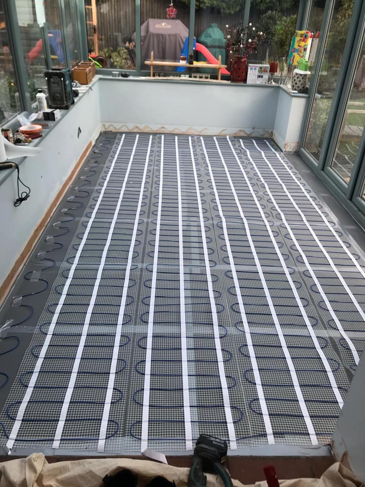Conservatory Electric UFH